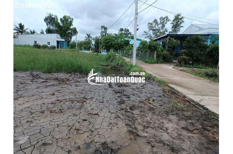 Bán đất thổ cư 120m2, Thanh Vĩnh Đông, Châu Thành, Long An - 400 triệu